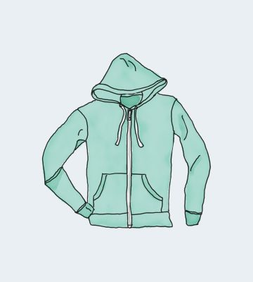 Hoodie with Zipper